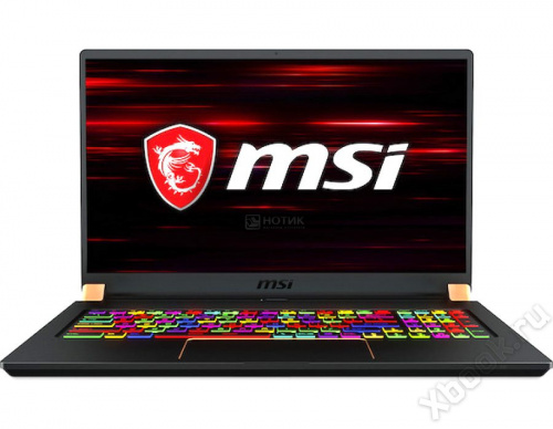 Игровой ноутбук MSI GS75 8SG-036RU Stealth 9S7-17G111-036 вид спереди