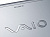 Sony VAIO VPC-S11V9R Silver вид сверху