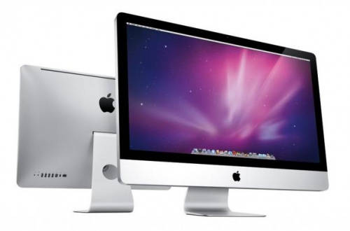 Apple iMac 21.5 MB413RS/A вид сбоку