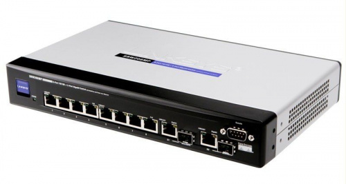 Cisco 6638 SRW208L-EU вид спереди