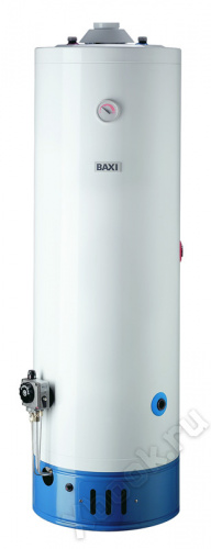 *Baxi SAG2 195 T (SAG 200 T) водонагреватель накопительный цилиндрический напольный вид спереди
