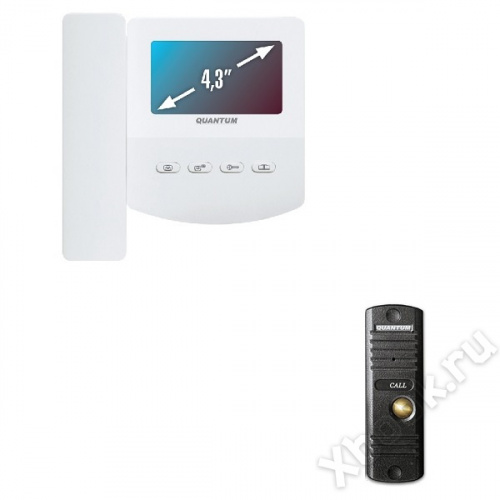 Quantum QM-433C_SET3(белый) вид спереди